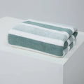 Striped Pattern Towel Set Soft Hand Towel Bath Towel Quick Drying Absorbent Towels For Bathroom