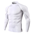 Men Sport T-shirt Quick Dry Bodybuilding Running Shirt Long Sleeve Compression Top Gym T Shirt Men Fitness Tight Rashgard