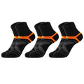 3 Pairs High Quality Men Black Socks Black Sports Socks Casual Soft Running Summer Absorb Sweat Breathable Male Sock Sokken