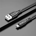 USLION 3M Micro USB Cable Fast Charging For Xiaomi Android Mobile Phone