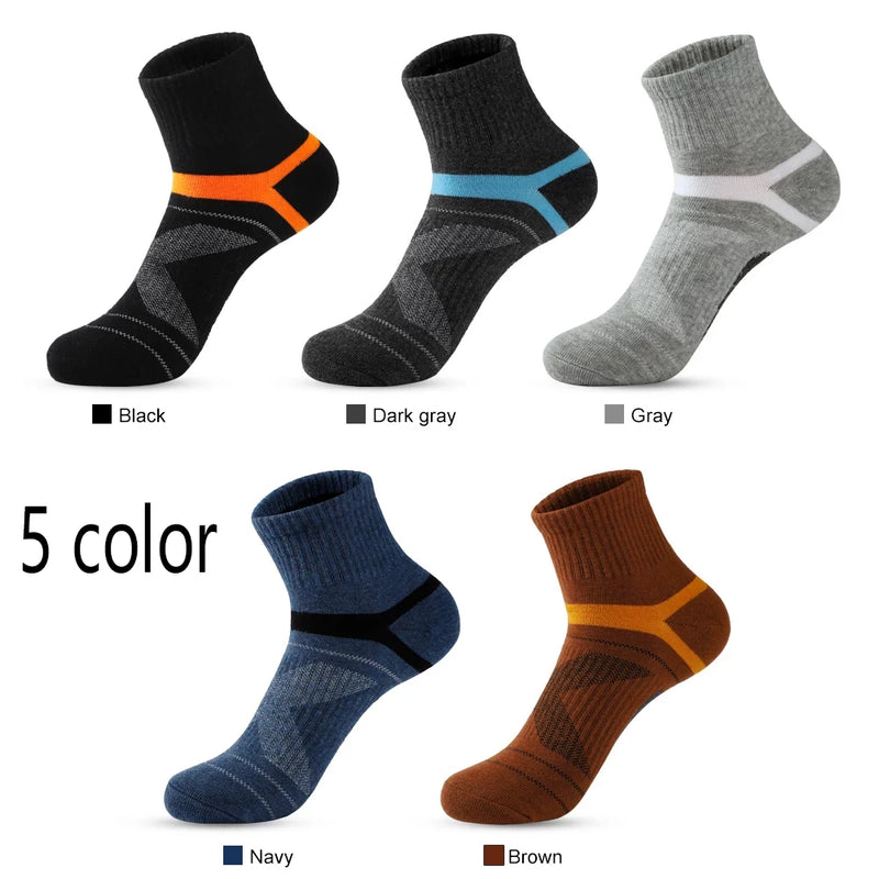 3 Pairs High Quality Men Black Socks Black Sports Socks Casual Soft Running Summer Absorb Sweat Breathable Male Sock Sokken