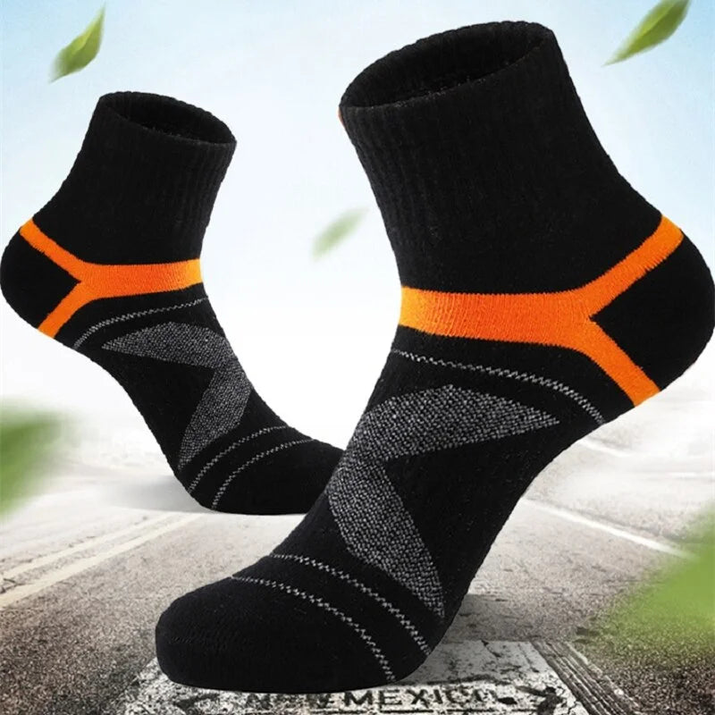 3 Pairs High Quality Men Black Socks Black Sports Socks Casual Soft Running Summer Absorb Sweat Breathable Male Sock Sokken